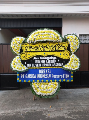 Papan Bunga Duka di Tanjung Gusta