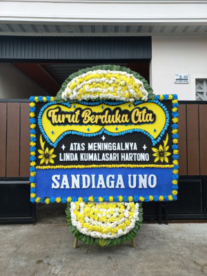 Papan Bunga Duka di Tanjung Gusta